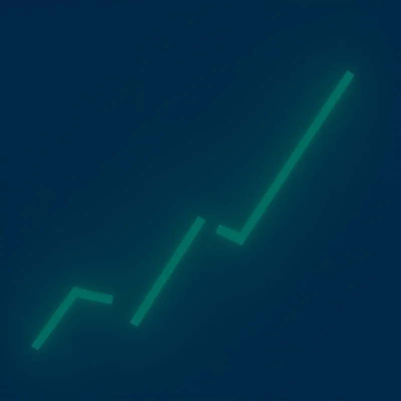 A stylized graph showing an upward trending line representing David Dobrik's net worth increasing over time. The graph has a modern, minimalist design.