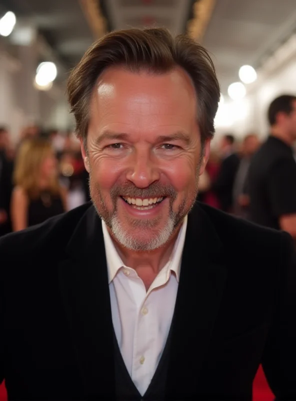 Matthew Perry smiling at an event