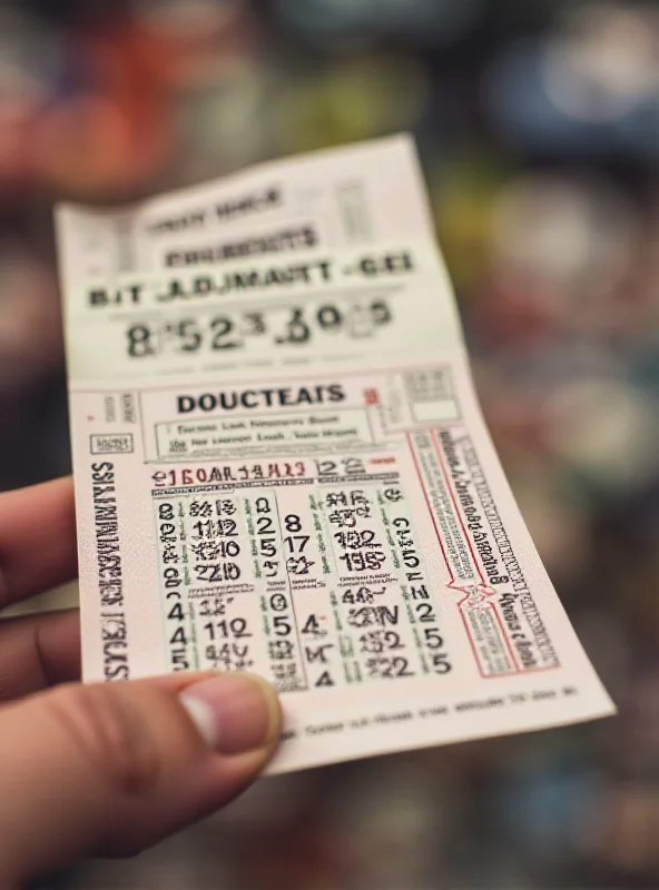 A winning lottery ticket.