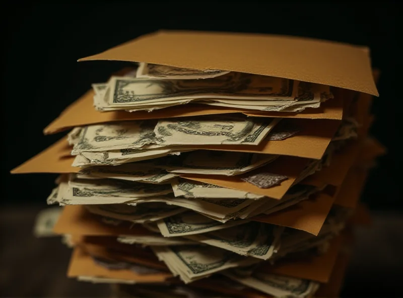 Image of cash filled envelopes