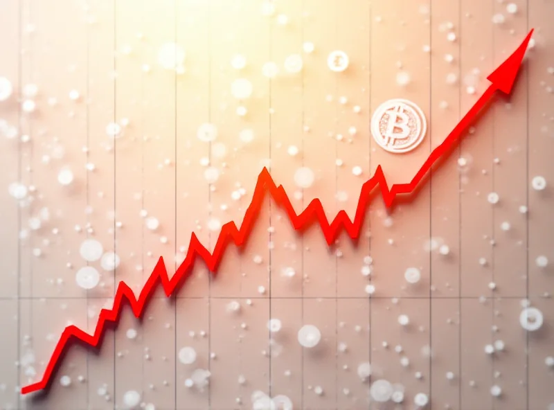 A downward trending graph representing the decline in Bitcoin value, with Bitcoin logos in the background.