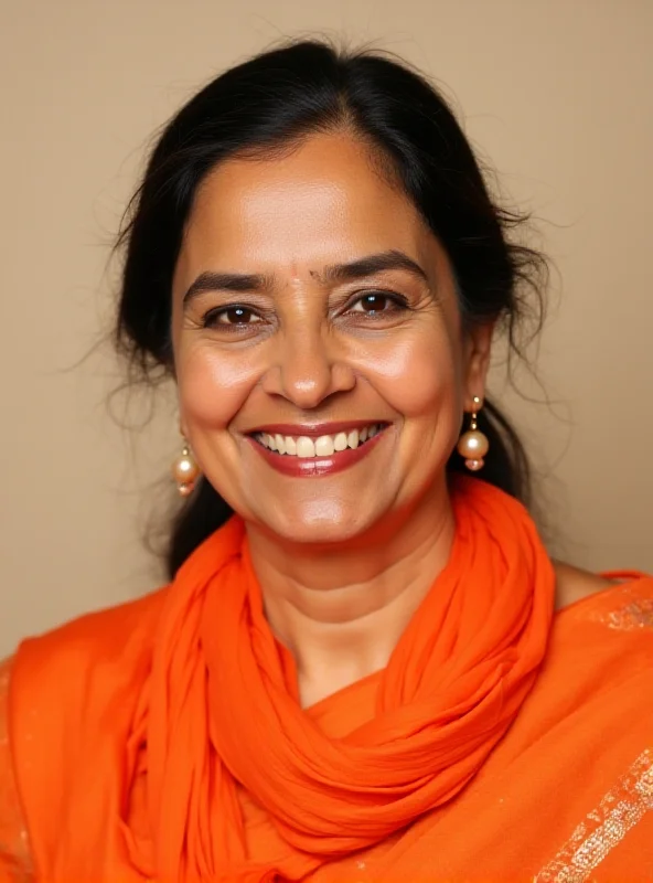 Portrait of Rekha Gupta