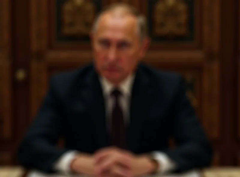 Vladimir Putin in a formal setting