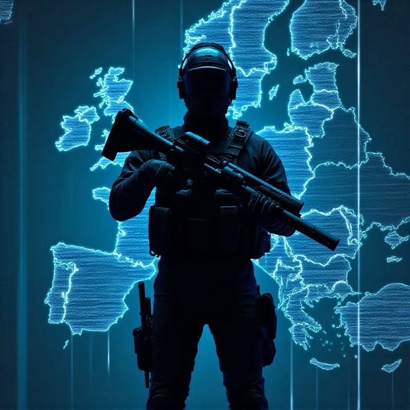 A stylized image of a modern European soldier, representing the need for increased combat readiness and defense capabilities.