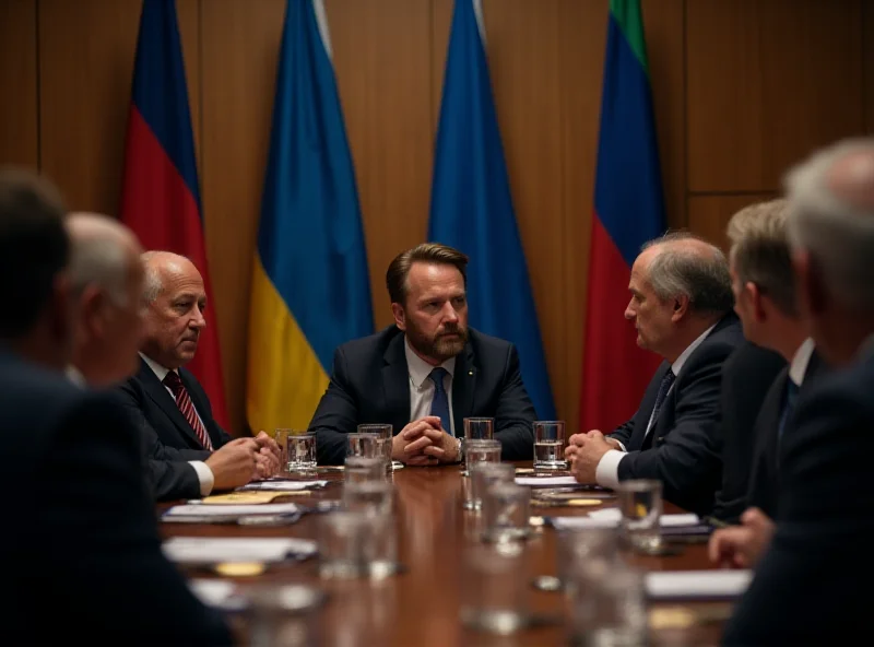 Zelenskyy meeting with European leaders