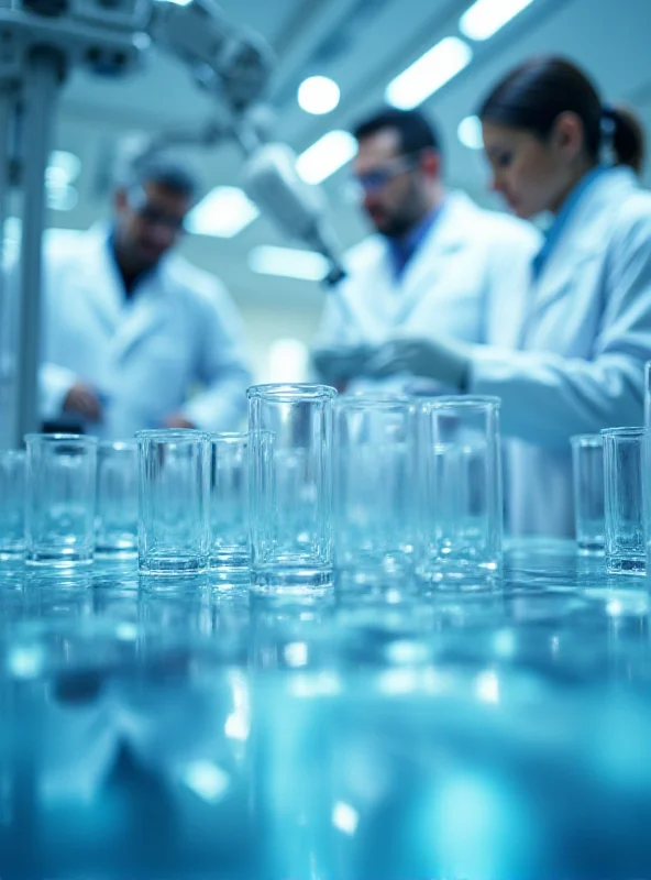 Image of a scientific laboratory with a blurred background