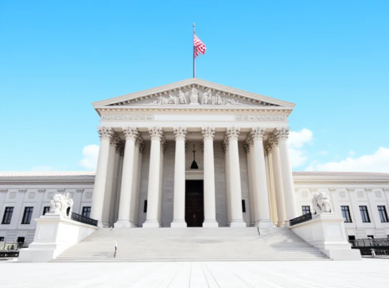 The Supreme Court building in Washington D.C.