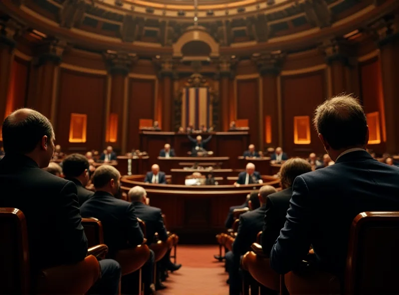 Image of the French National Assembly during a debate.