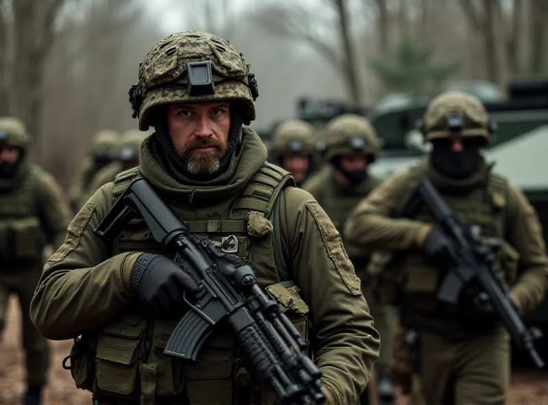 French soldiers participating in a military exercise, showcasing France's defense capabilities.