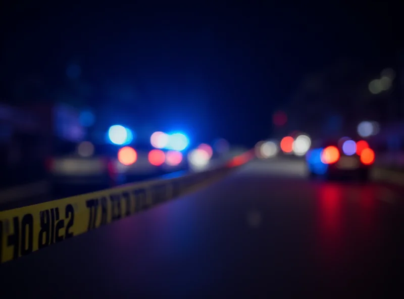 French police officers at a crime scene