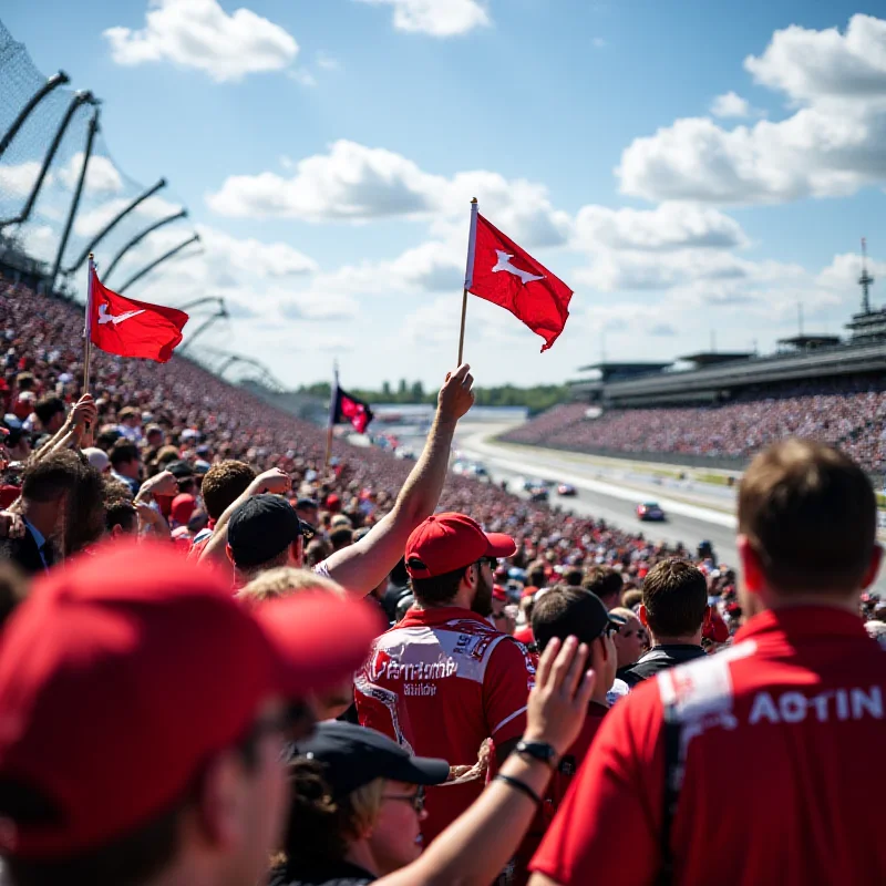 Crowd shot at the Circuit of the Americas