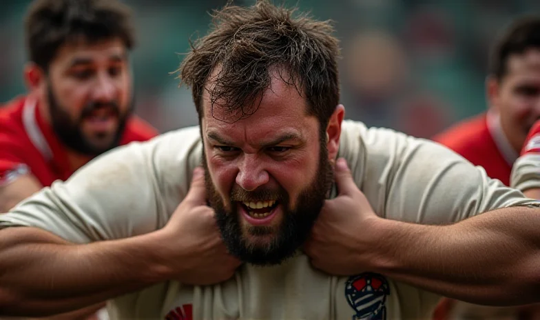 Genge Defends England; Scots Dad in Coma