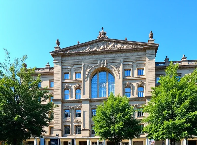 The main building of the Technische Universität Berlin.