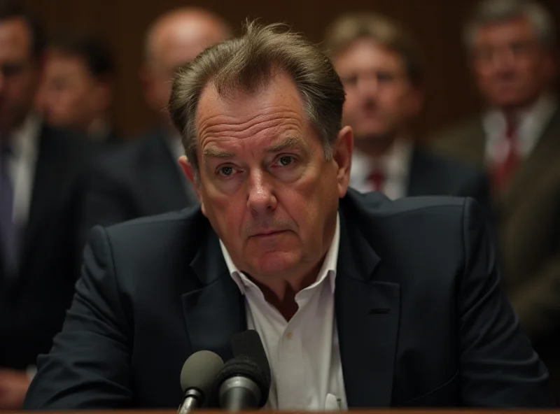 Robert Habeck looking tired during a press conference.