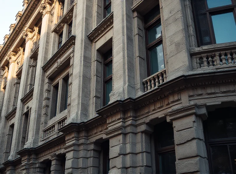 The Ghent Court of Appeal building, showcasing its architectural features and historical significance, with a subtle overlay suggesting the concept of justice and legal proceedings related to the tax dispute case.