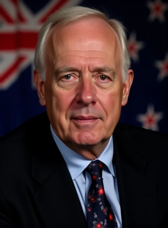 Image of Phil Goff, former New Zealand High Commissioner to the U.K., looking thoughtful in a suit.