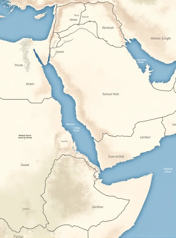 A map highlighting Yemen, the Red Sea, and the Gulf of Aden.