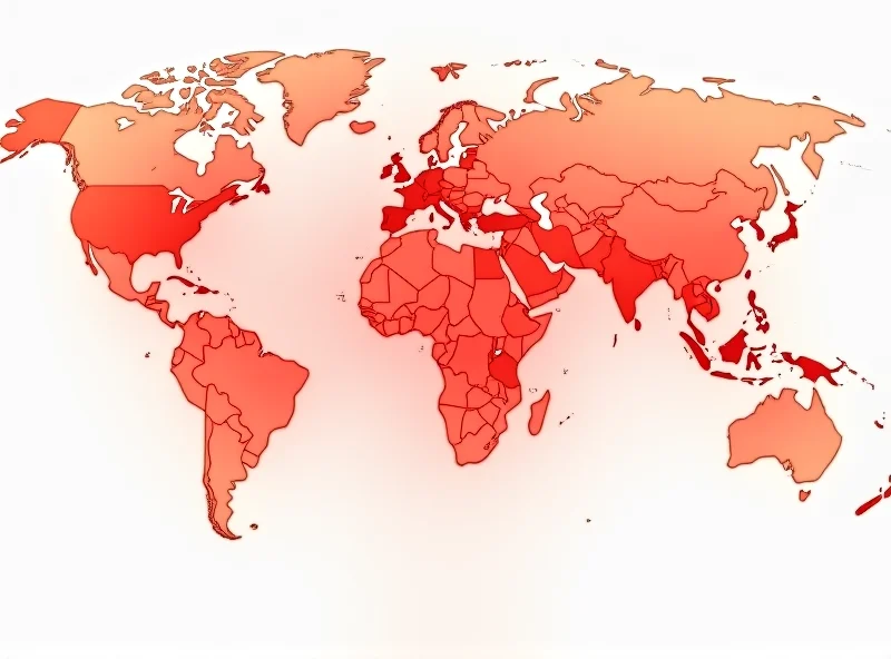 Map of countries most affected by terrorism, highlighting Burkina Faso, Pakistan, Syria, Mali, Niger, Nigeria, Somalia, Israel, Afghanistan, and Cameroon.