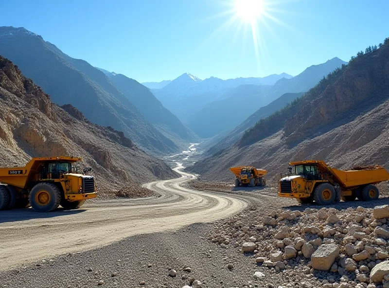 Image of gold and silver mining operation