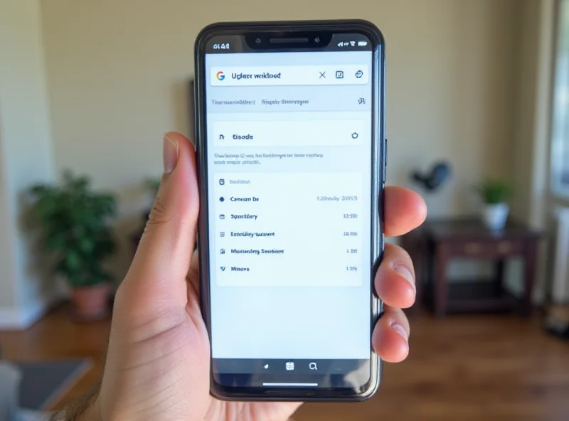 AI overview in Google Search interface on a phone.