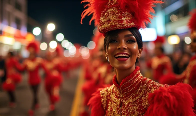 Grande Rio's Carnival Queens Shine and Spark Debate