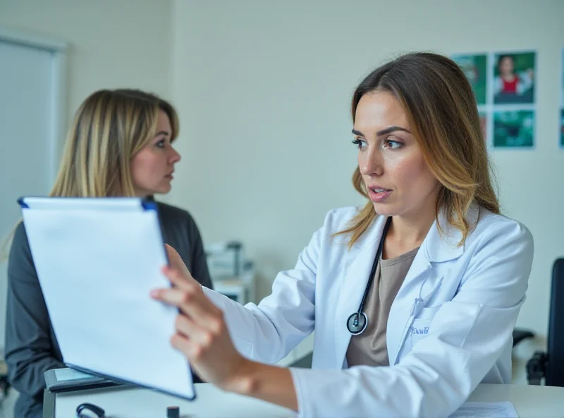 Illustration of young adults looking concerned about cancer diagnosis