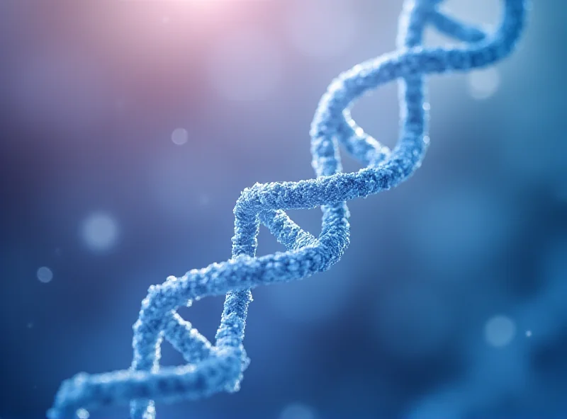 Illustration depicting DNA strands intertwining to represent genetic inheritance and potential risks in consanguineous relationships. The image should have a clean, modern design with subtle color gradients.