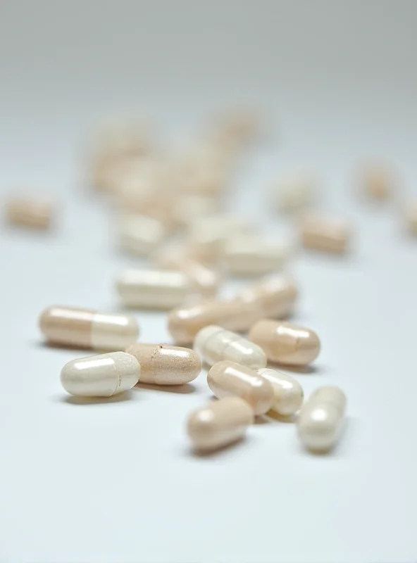 Close-up of Creon capsules, highlighting the drug shortage and its importance for cancer patients.