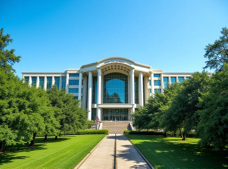 The UFSC university campus building, symbolizing the legal challenge to trans quotas