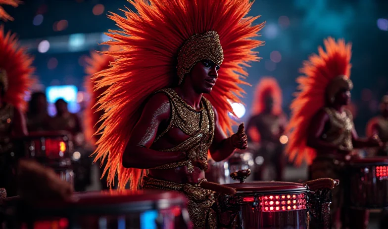 High-Tech Samba and Tributes Light Up Rio Carnival