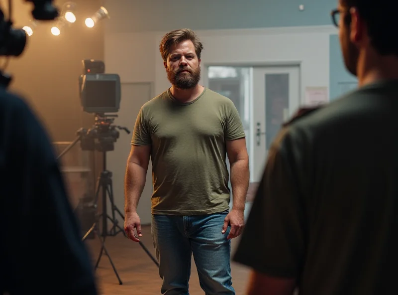 Seth Rogen in a comedic scene from 'The Studio'.