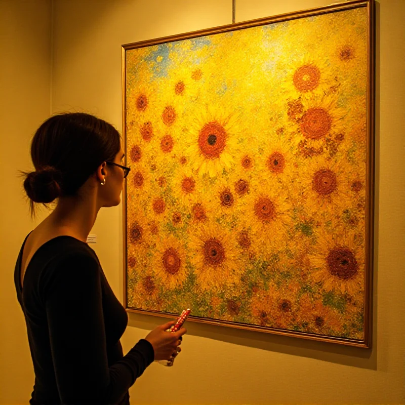 Van Gogh's Sunflowers painting