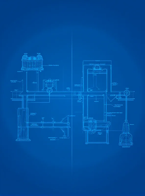 A blueprint or schematic diagram of a gas pipeline system.