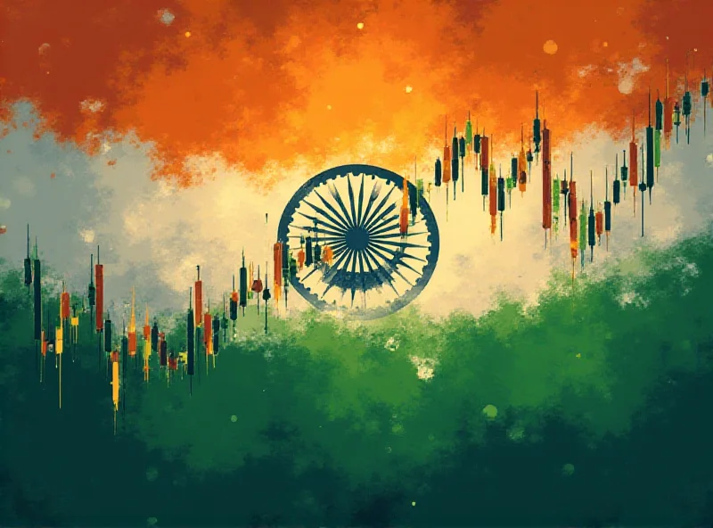 Conceptual image of cryptocurrency charts and Indian flag, symbolizing the crypto industry's hope for favorable regulations in India.