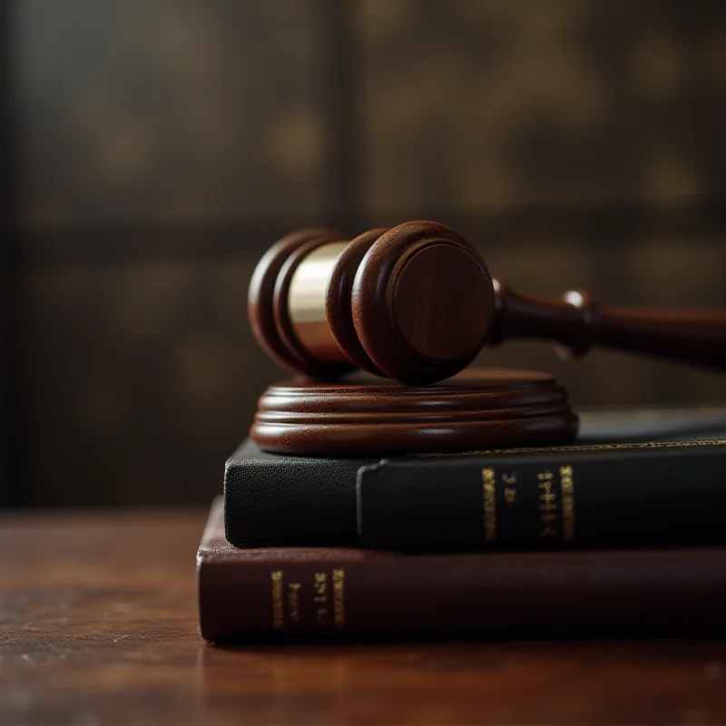 A gavel resting on a stack of law books, symbolizing the need for legal reform.