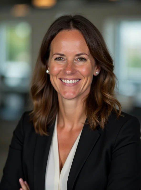 Professional headshot of Julie Kinsella, Asana's global head of sales development