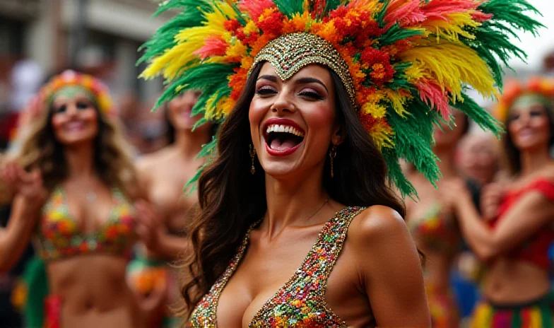 Irina Shayk Shines at Rio Carnival Debut