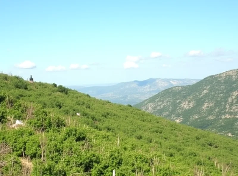 Image of the Israeli-Lebanon border.