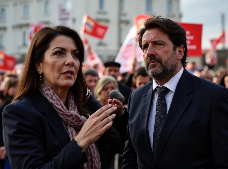 Giorgia Meloni and Matteo Salvini in 2015, speaking out against gambling advertising.