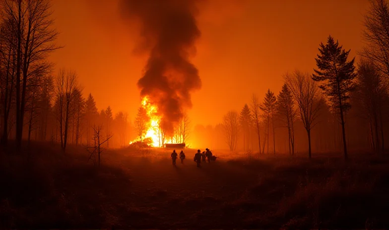 Japan Battles Wildfire, Woman's Death Investigated