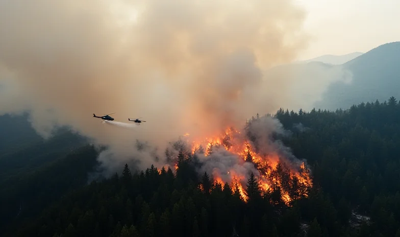 Japan Battles Wildfires Amidst Personal Challenges