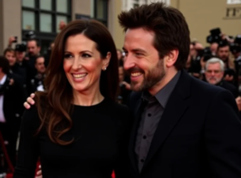 Jennifer Garner and Ben Affleck laughing together at a public event.