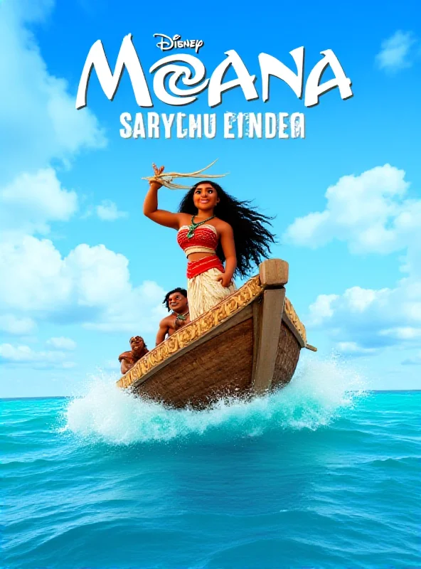 Poster for Moana 2.