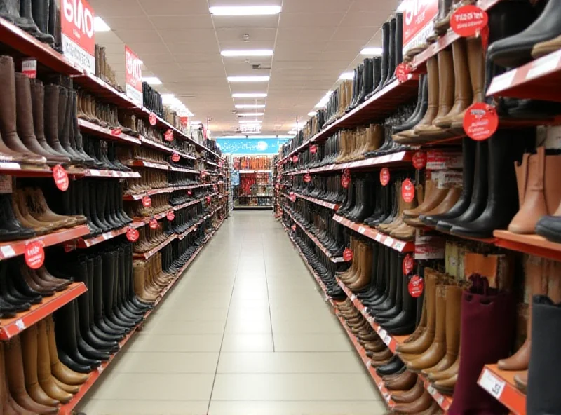 A collage of women's winter boots on display at Kohl's.