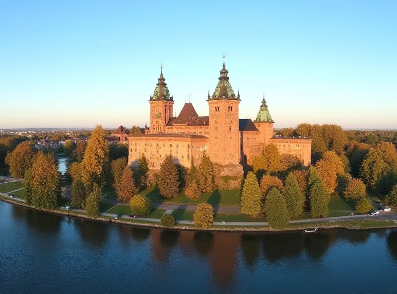 The Wawel Castle in Krakow, Poland, bathed in golden sunlight, representing the city's rich cultural heritage.