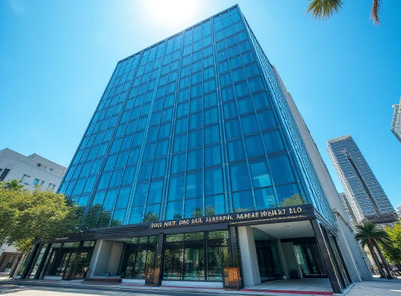 An office building with the Los Angeles Capital Management LLC logo subtly displayed.