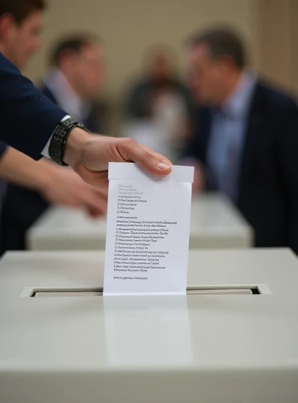 Voters casting their ballots in the German election.