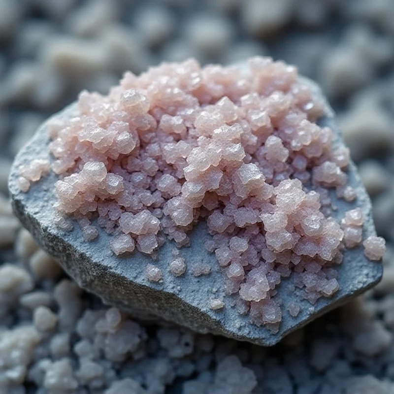 Close up of lithium ore, suggesting the raw material that the company mines.