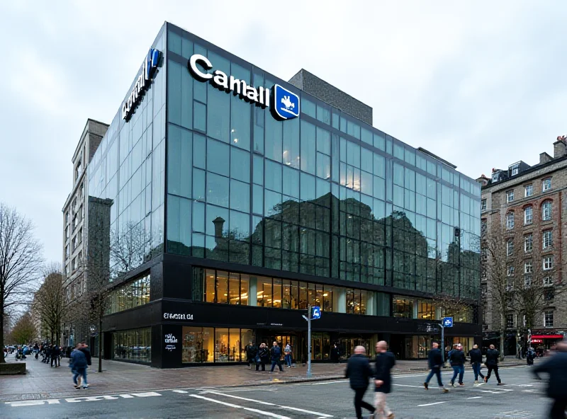 Exterior of Canal+ headquarters in London