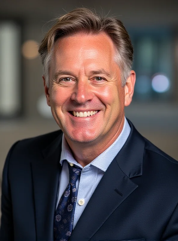 Portrait of Henry Kelly, smiling warmly and looking directly at the camera.